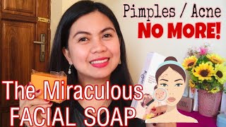 GOLDEN FABULOUS KOJIC SOAP REVIEW TESTIMONIAL | PIMPLES ACNE NO MORE! | Effective soap for pimples