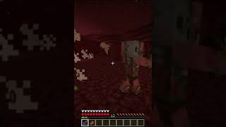 Kill A Zombie Pigman In One Hit And The Others Will Not Attack You (Minecraft Fact)