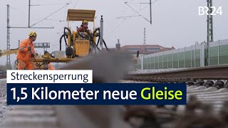 Baustelle: Bahn sperrt Strecke bei Bamberg – Folgen für Ferien-Verkehr | BR24