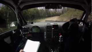 SS10 Onboard - Justin Dowel / Scott Spedding - Volkswagen Polo G2 - 2012 Rally Victoria