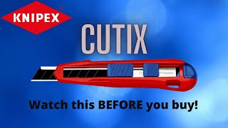 Watch Before You Buy! Knipex Cutix Utility Knife Review.