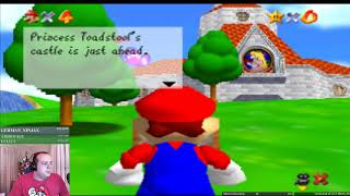 Let's Stream Super Mario 64, Blind Playthrough, Part 01