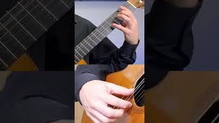 Bach Bourree in E Minor - Classical Guitar #shorts