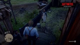 Red Dead Redemption 2 Jacob Worth falls