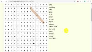 5 Websites for Free Printable Word Search Puzzles Large Print