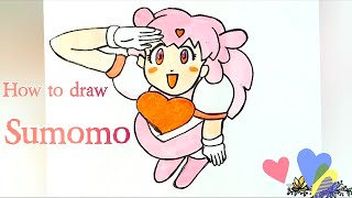 @EZDRAW | How to draw sumomo from SGT Frog | Drawing for beginners step by step |