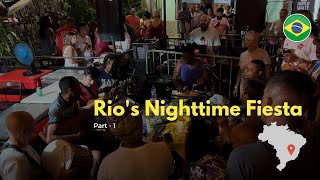 🇧🇷 Rio Nighttime Fiesta, Reveling in the Magic of Pedra do Sal #1🇧🇷