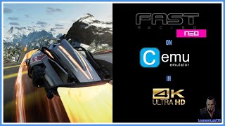 Fast Racing Neo on Cemu (4K - RTX 2080 - I7 9700K)