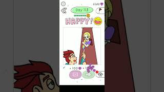 Draw Happy Queen Puzzle Game Level 111 112 113 114 115