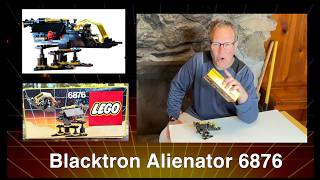 LEGO 6876  Blacktron "Alienator" - Amazing action packed little black vessel - Review