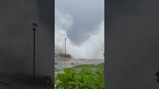 Efectos de beryl en Santo Domingo 😱 #viral #shortsviral #maltiempo #shortvideos