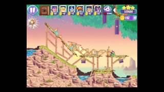 Angry Birds Stella Episode 2 Wall of Pigs 1 - 3 Stars Walkthrough