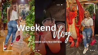 LABOR DAY WEEKEND + HOUSTON WAS PACKED + FUN LINK UP | DRIA ANTIONETTE VLOG