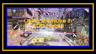 Using the Nuke in COD Mobile