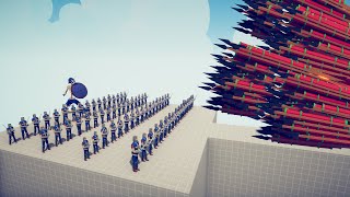 MEDIEVAL KNIGHT ARMY + SKELETON GIANT vs EVERY GOD - Totally Accurate Battle Simulator TABS