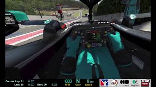 iRacing - Circuit de Spa - F1 Practice - driver's eyes HD (1.46.277)