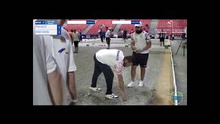 France vs Andorra, European Petanque Championship 2023