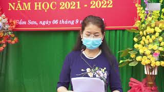 TP Sầm Sơn Khai giảng năm học 2021 2022