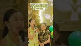 Kimmy nag celebrate ng golden birthday ng ate niya #shorts #viralvideo #trending