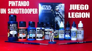 Star Wars Legion . Pintando Un Sandtrooper