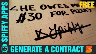 Android App: Shake | Contract App | Make Contracts With Your Droid