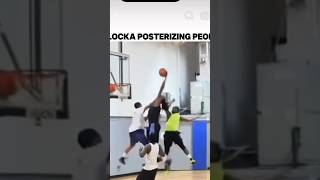 Waka Flocka Flame POSTERIZING People 🔥#basketball #hiphop #sports #ballislife #youtubeshorts