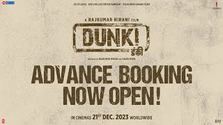 Dunki- Advance Booking Now Open|Shah Rukh Khan|Rajkumar Hirani|Taapsee|Vicky|Boman| 21st Dec, 2023