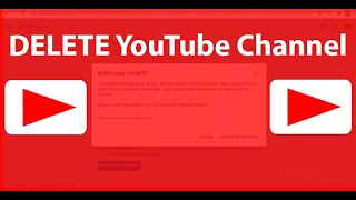 How to delete YouTube channel || YouTube channel remove procedure