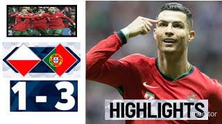 Portugal vs Poland 3-1 Highlights || All Goals 2024 HD