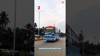 BRAND NEW ULTRA SLEEPER COACH BUS ON INDIAN HIGHWAY.