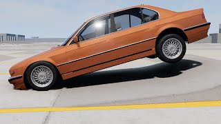 BeamNG Drive - BMW E38 725 TDS Suspension Testing