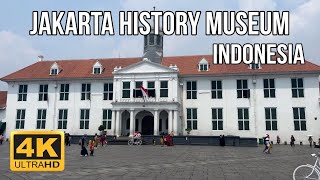 جولة في متحف جاكرتا للتاريخ - اندونيسيا | Jakarta History Museum - Kota Tua - Walking Tour | 4K