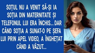 Soțul nu a venit să-şi ia soția din maternitate şi telefonului era închis...Dar când soția a sunat-o