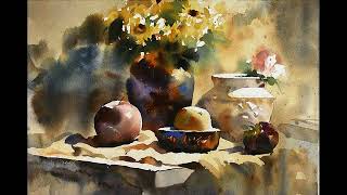 CHIEN CHUNG WEI  Watercolor Painting 436