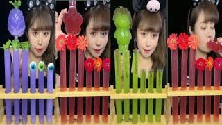 Asmr Mukbang Candy 🍭 Crunchy Drinking 🍷challenge 🥰 😲#mukbang #ssoyoung#asmr#viral#food