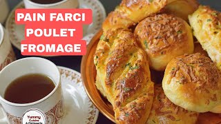 PAIN FARCI poulet fromage