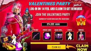 Free Fire Valentine Day Event 2023 | Free Fire New Event | Valentines Day Event Free Fire 2023