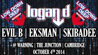 Logan D with Evil B, Eksman & Skibadee | 4th October 2014 @ Warning