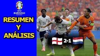 Inglaterra FINALISTA de la Eurocopa 2024 al vencer a Países Bajos AGÓNICAMENTE 2-1.