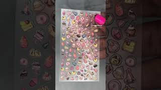 Nail Art Stickers #diynailart #diynails #athomemanicure #jessiemonroenailcare #shortsvideo