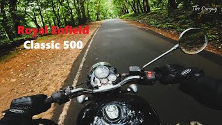 Royal Enfield Classic 500 POV Drive | Pure sound | UCE Engine | 4K | The Carguy | ASMR | #68 |