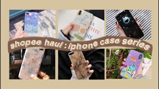 shopee haul // iPhone case collection from shopee 📱☁️