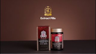 정관장(KGC) 제품 홍보 비디오(Product info video) - 홍삼정환(Extract Pills)