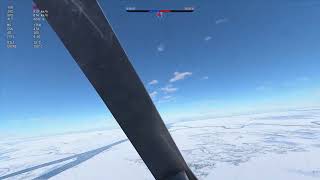 Surviving a P-51 ambush - FW 190 A-4 (War Thunder Sim + TrackIR + Hotas)