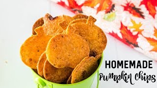 Homemade Pumpkin Tortilla Chips