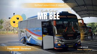 SUSUL 6 BUS DI DEPANNYA!!! - Trip Sumber Selamat W 7279 UP "Mr Bee" Yogyakarta - Surabaya