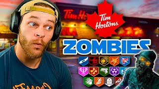 SURVIVING TIM HORTONS IN CALL OF DUTY ZOMBIES!?! (Black Ops 3)