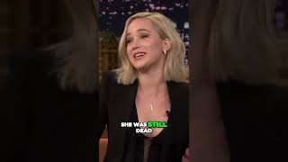 Jennifer Lawrence interview funny moment  #shorts