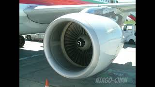 1 minute and 51 seconds of ear breaking CFM56-5B4/P engines