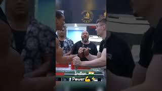 arm wrestling Indian power💪 #armwrestling #larrywheels #armsworkout #indian #power #fitness #bigarms